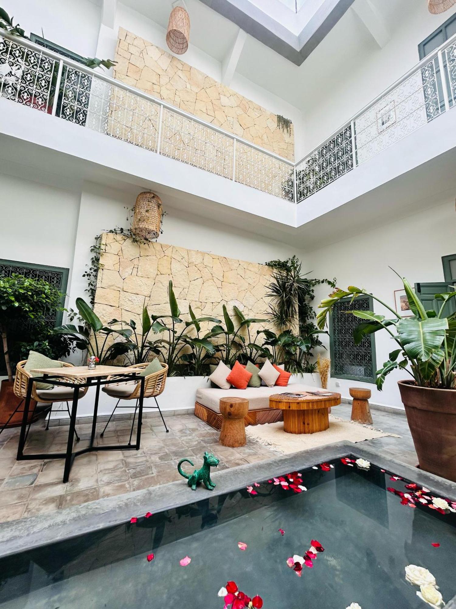 Riad Villa Wenge & Spa Marrakesh Eksteriør bilde